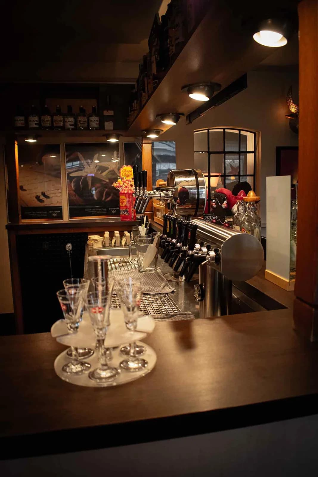 Barbereich des Restaurants im Deutschen Haus