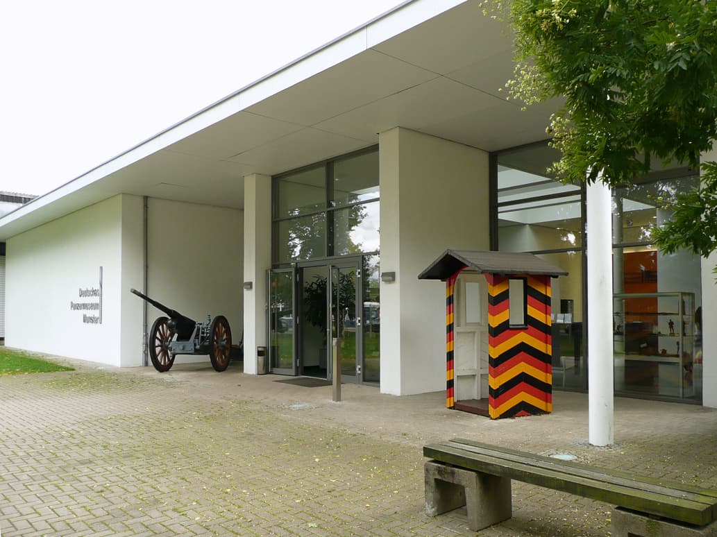 Entrance to the German Tank Museum in Munster